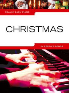 Pianoboek bladmuziek kerst