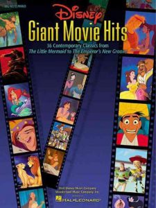 Bladmuziek piano Disney Giant Movie Hits