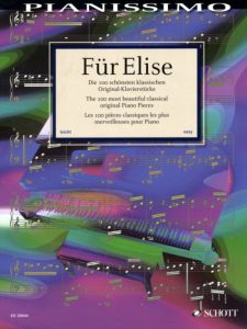 Bladmuziek piano klassiek Pianissimo Fur Elise