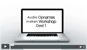 Online leeromgaving Audio Opnames maken