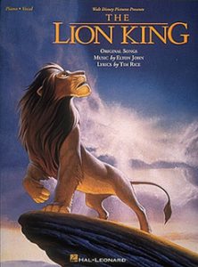 Bladmuziek The Lion King