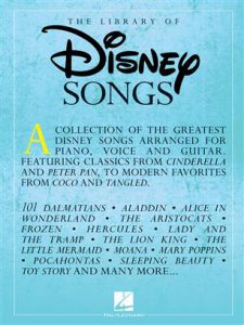 Bladmuziek piano Disney library Songs