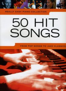 Bladmuziek piano pop 50 Hit Songs pianoboek