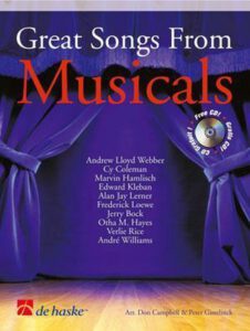 Great songs from Musicals bladmuziek piano musical