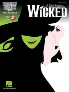 Wicked bladmuziek piano musical