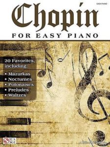Bladmuziek piano Chopin for Easy piano