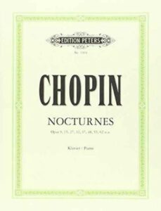 Bladmuziek piano Chopin nocturnes